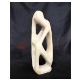 Abstract Soapstone Sculpture THINKER 8'
