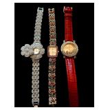 Lot of 3 Suzanne Somers watches