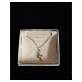 Small cross necklace