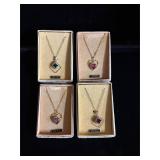 Lot of 4 1/20 12k gold filled necklaces