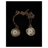 2 Vintage Lucerne SWISS Pendant/Pocket Watch