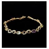 Sterling silver 925  bracelet 9.5g