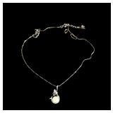 Sterling Silver 925 pearl necklace 2.8g
