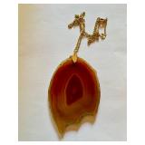Agate pendant Necklace