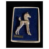 4.5g Sterling silver 925 foal horse brooch