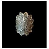Sterling silver 925 adjustable ring 8g
