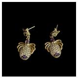 Sterling silver 925 earrings 6.9 g