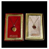 Lot of 2 1/20th 12k gold necklaces, 1 locket