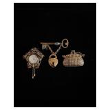 Lot of 3 vintage brooches 1 is Gerryï¿½s