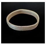 Sterling silver 925 mesh bracelet 41.8g