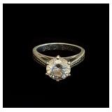 Sterling silver 925 ring sz 8.25 5g