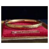 1/20 12k gold filled baby bracelet