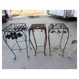 Metal plant stands