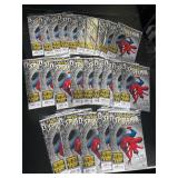 24 marvel web of Spider-Man #1 comic books