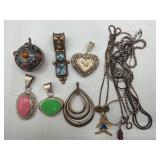 Sterling silver necklaces and pendants