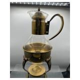 Vintage princess house Heritage Coffee pot warmer