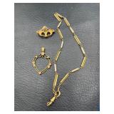 Gold filled vintage and antique jewelry