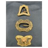 Art Nouveau Sash Pin brooches