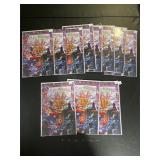 11 spider-Man Cafï¿½ Virgin variant comic books