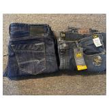 Men's Mavi & Lee denim jeans 38x32 40x30