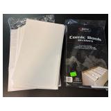 Comic book dividers and backs