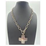 37.3 g Sterling silver necklace