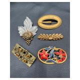 Antique Sash pins & brooches