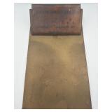 Vintage Ashland sanitary milk co clipboard