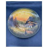 Handpainted German Plate