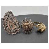 Sterling silver rings