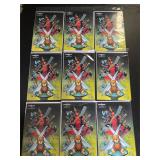 9 Marvel Deadpool #1 Jan Bazaldua comic books