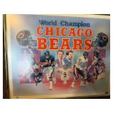 Framed Chicago Chicago Bears poster