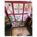 2 quilted blankets