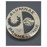 10K gold Alumnae Panhellenic pin
