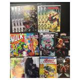 Marvel Hulk and other comic books