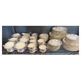 Wedgewood Chinese flowers dinnerware set