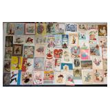 Vintage Christmas birthday and other cards