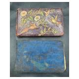 Antique late 1800s autograph books