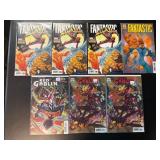 Marvel fantastic four and red goblin comic books