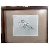 John Johnson framed Art