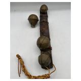 Vintage Antique Brass sleigh bells