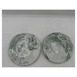 Japanese studio pottery saucers