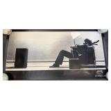 Vintage Maxell blown away cassette tape poster