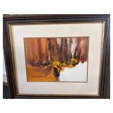 Signed John Mendoza painting