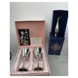 Pewter Goblets & more