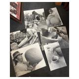 Colombian pottery photography mounted on boards