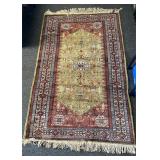 7' Persian or Turkish area rug