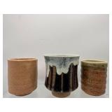 Vintage Studio Pottery Cups