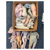 Vintage and antique doll parts
