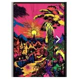 Sealed Vintage lost horizon black light poster